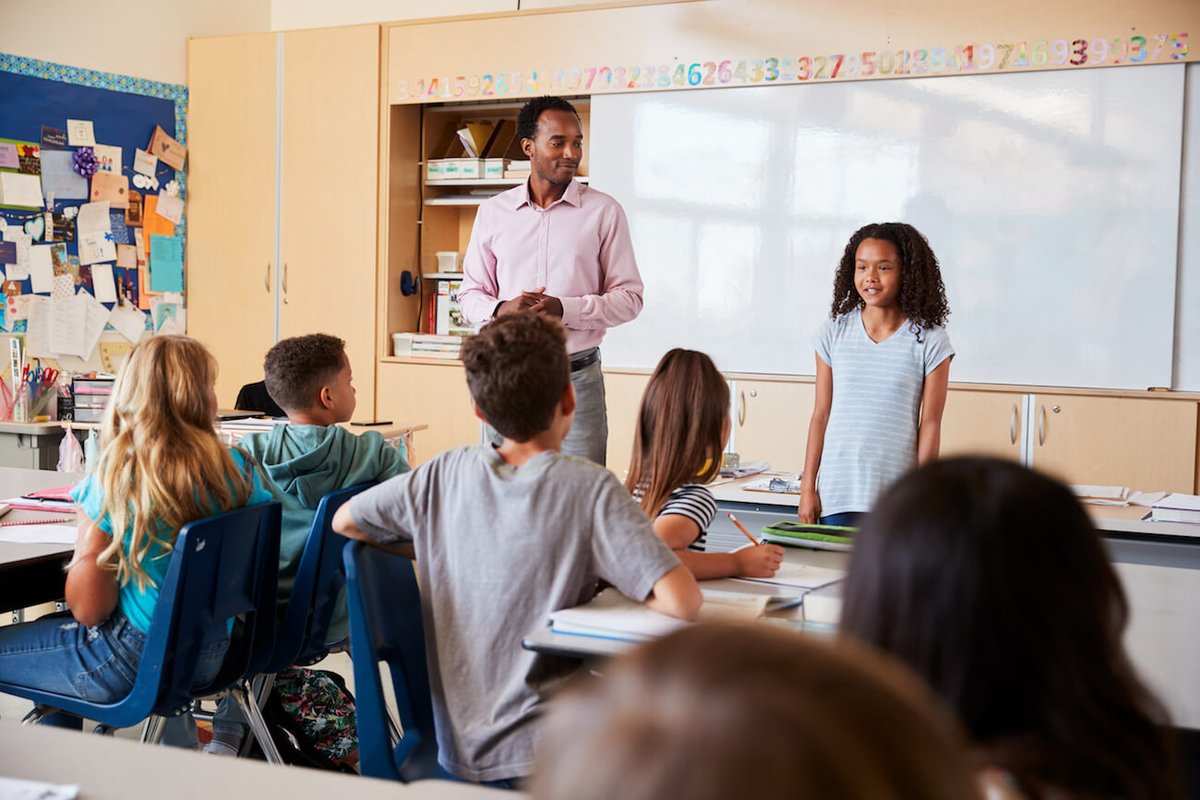 TeachHub's tweet photo. Educators have recognized the importance of social-emotional learning, but what can be done better? Explore adding SEL components to an elementary classroom: https://t.co/dwfeKsH6sM
#SocialEmotionalLearning #ElementaryClassroom #Students #Teachers https://t.co/FQSBtDcLje