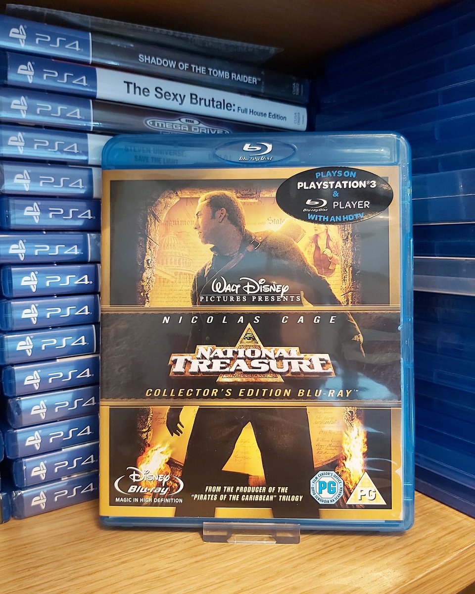National Treasure is one of my favourite #nicolascage films and a #disney classic imho 👍💿🎥🎞 #bluraycollector #bluraycollection #bluraymovie #film #nationaltreasurefilm #MondayBlus