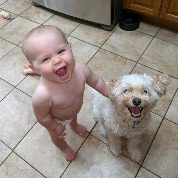 The happiest photo you will see today on the internet!
