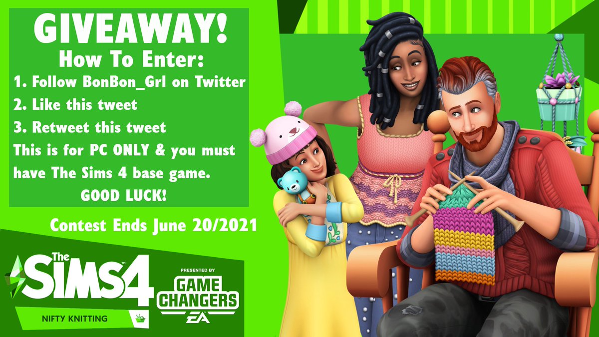 BonBon_Grl's tweet photo. Hey my peeps, guess what!? 👀I'm so excited about the new EP #CottageLiving that I decided to have a bunch of #giveaways leading up to its release! So keep your eyes peeled &amp; pass along the news to others in need.
#Giveaway #ShowUsYourBuilds #TheSims4 https://t.co/C3zyKy74J1