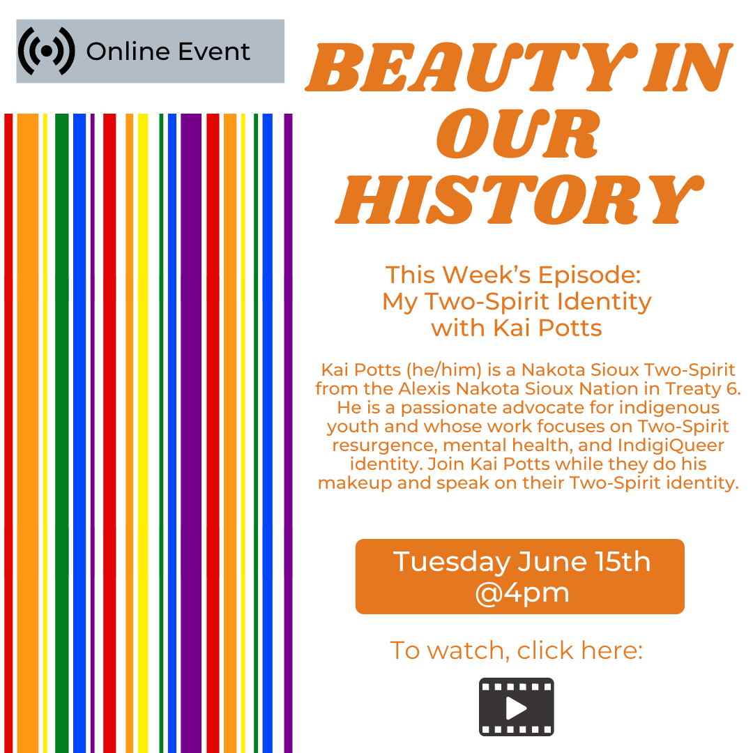 ROCKreachout's tweet image. Be sure to check out this week's episode called "My Two-Spirit Identity" with Kai Potts.

To view, please visit youtube.com/channel/UCGhCo…