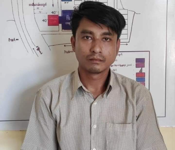 LomThiha's tweet photo. @mattyrwalsh @rimoijji Three CDM teachers
He was sentenced to three years in prison

U Nyein Chan Oo from Myeik Township; Nay Chi Htwe and Chit Myat Thu from Kyunsu Township were sentenced to three years in prison each on CDM incitement.
#WhatsHappeningInMyanmar 
#June14Coup https://t.co/8eHva7aOhw