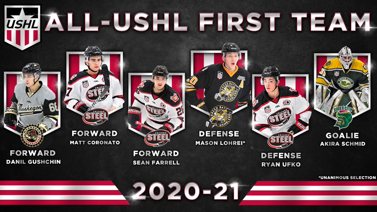 USHL's tweet photo. Congratulations to all the All-USHL selections this season! #WhosNext https://t.co/2CcphlnSAA