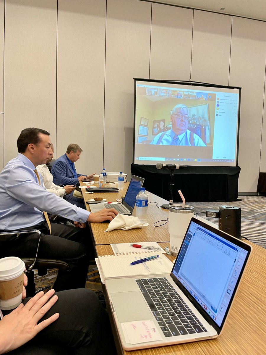 NAMBpros's tweet photo. The #NAMB Board of Directors board meeting is happening now! NAMB is making decisions to help and advocate for all mortgage professionals, but especially for our members. We are also planning for an outstanding year. #NAMBforAll https://t.co/gOy9jLttIL