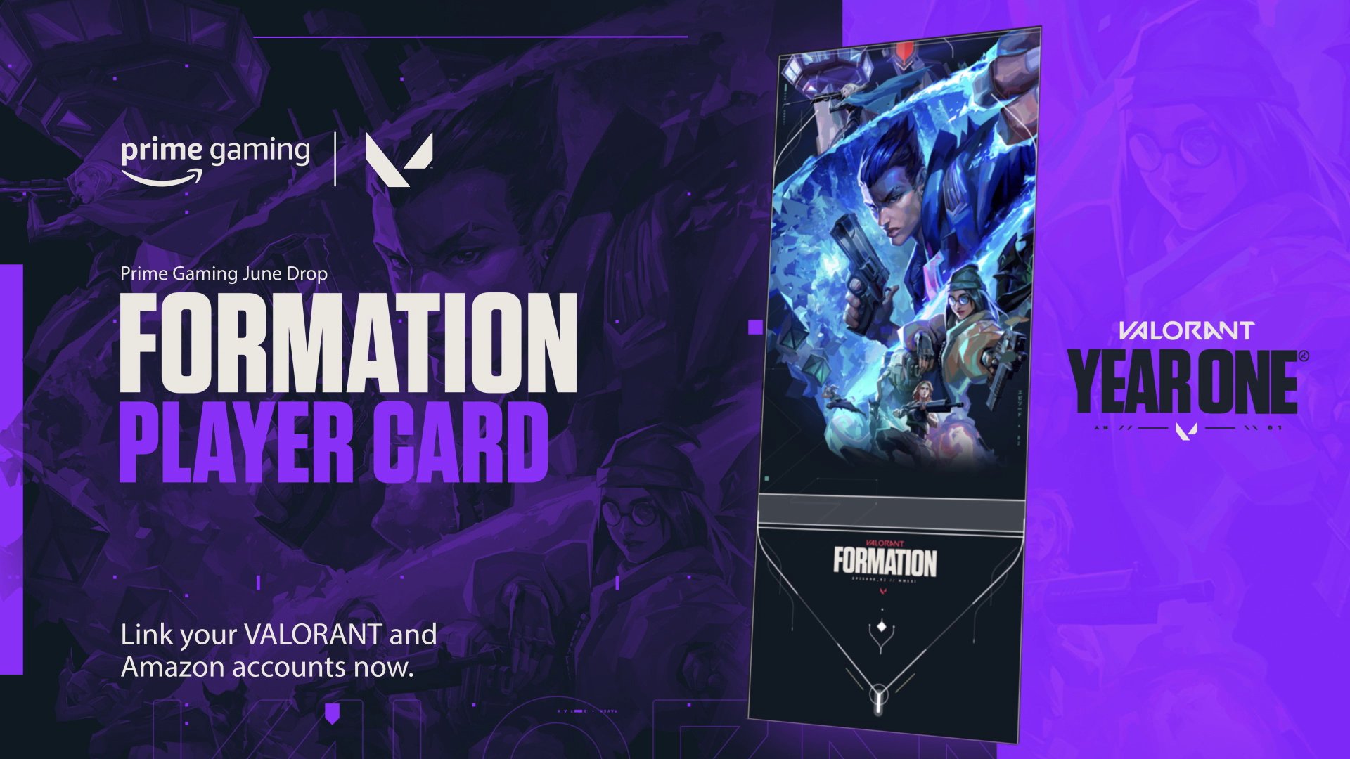 How to get Caught One Valorant player card through Prime Gaming?