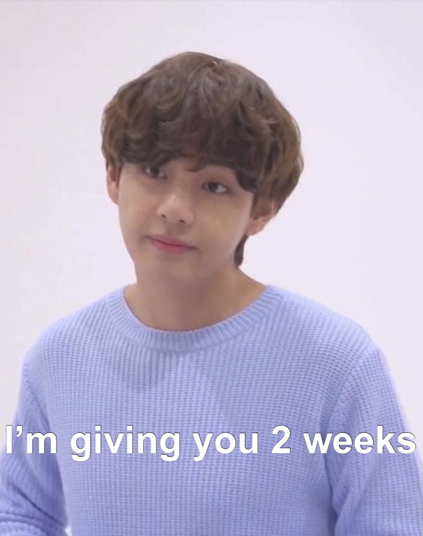 taehyung to weverse staff: