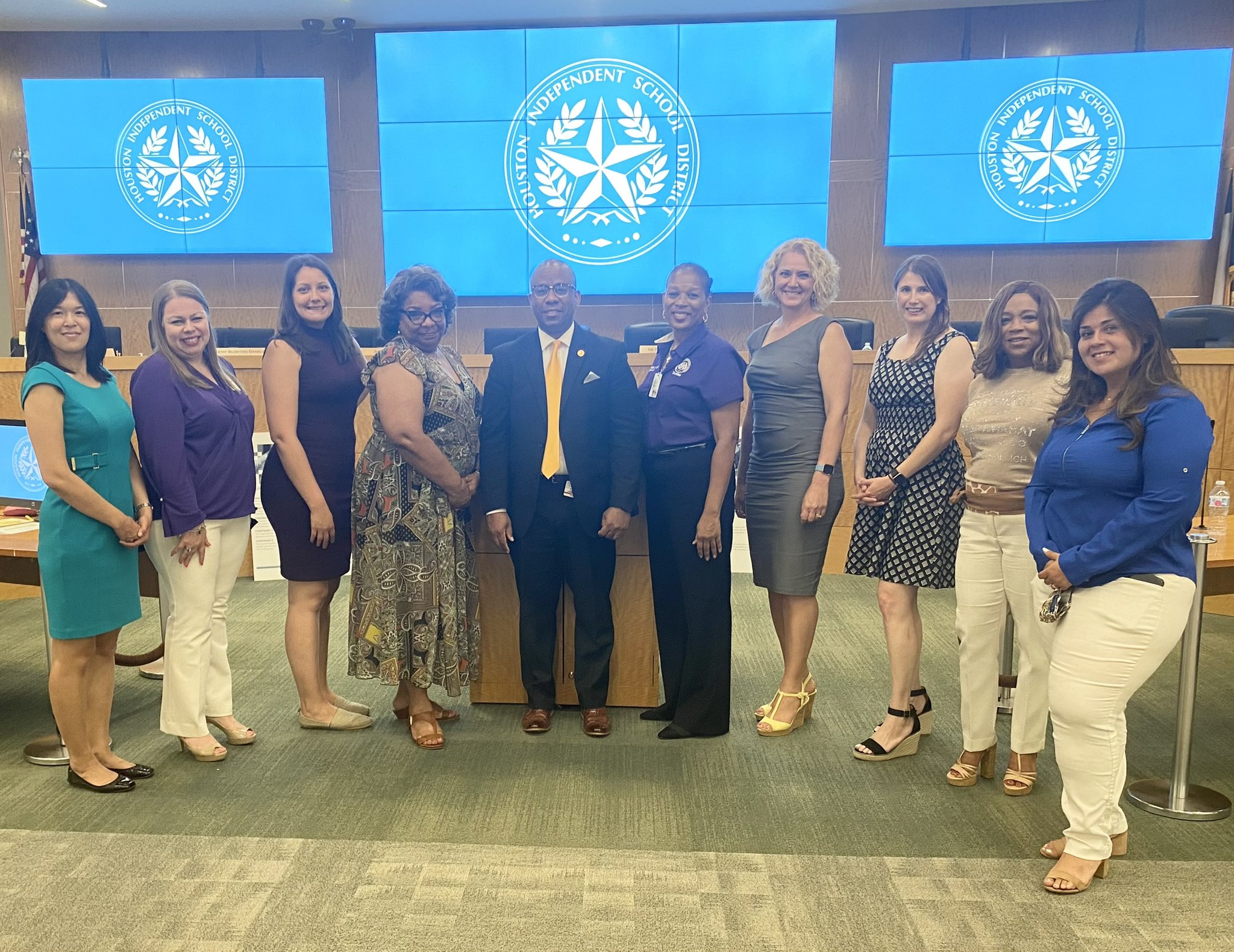 Houston ISD on Twitter "For the HISD Board of Trustees and the new