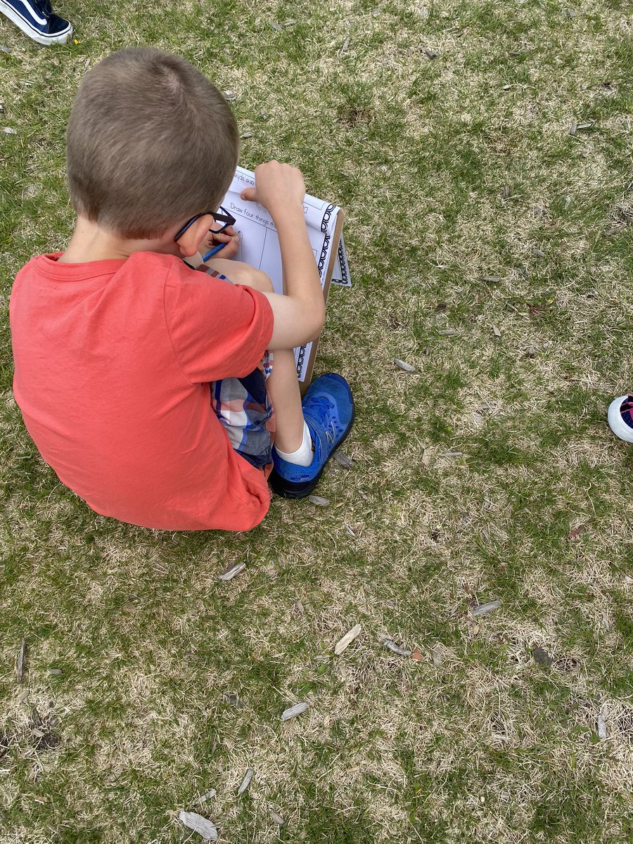 Today is O for Outside Learning - currently locating 3D shapes on the playground #handonlearning #datacollection #math #ABCcountdowntosummer <a href="/FMPSD/">Fort McMurray Public School Division</a> <a href="/abbott_graham/">Graham Abbott</a> <a href="/BeaconhillFMPSD/">Beacon Hill School</a> <a href="/FMPSD_Numeracy/">FMPSD Numeracy</a>