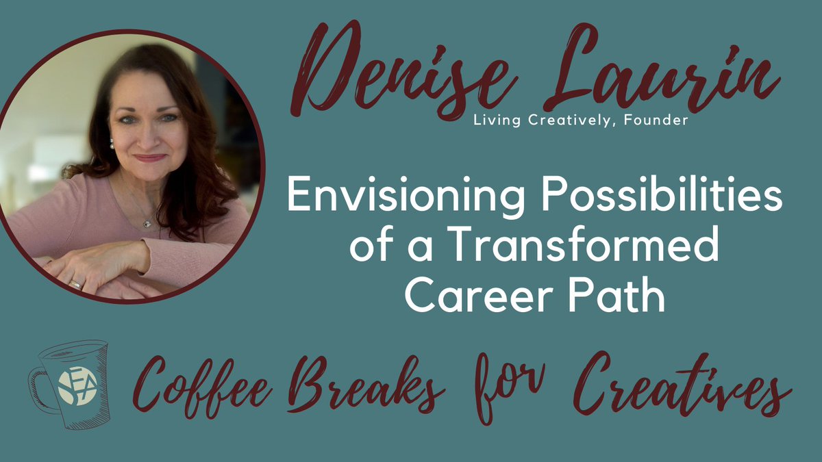 TOMORROW! Free Conversation with #artist <a href="/DeniseLaurinLC/">Denise Laurin</a>  Tuesday June 15th at 12 PM CDT over Zoom. Learn more: selfemploymentinthearts.com/free-weekly-se… #freesessionsforartists #makealivingwithyourart #artcareer