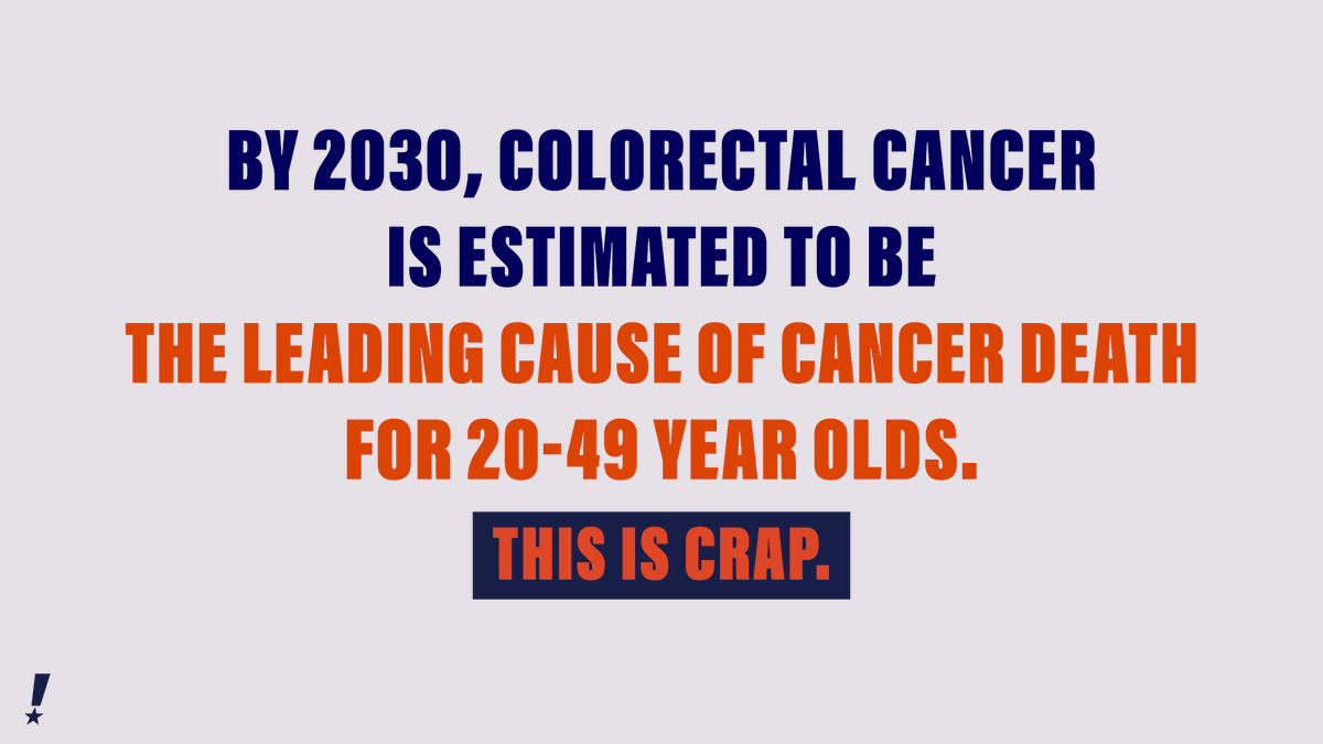 FightCRCAubree's tweet photo. We can’t afford to wait and watch for 2030; lives are at stake. Now is the time to prioritize #ColorectalCancer research @POTUS and @VP!
#PrioritizeCRC @FightCRC @WalterHickmanII @ellsita @carilyta @bennybruin @prettyfly35
https://t.co/ZvJrhXiePx https://t.co/3yxjGZFxWq