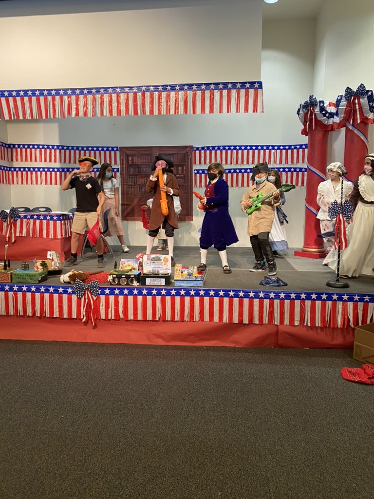 And we’re partying like it’s 1776! Our American Revolutionary War musical is about to go live on FB live in just an hour! <a href="/VistaGrandeCV/">Vista Grande Cajon Valley</a> <a href="/CajonValleyUSD/">CajonValleyUSD</a>