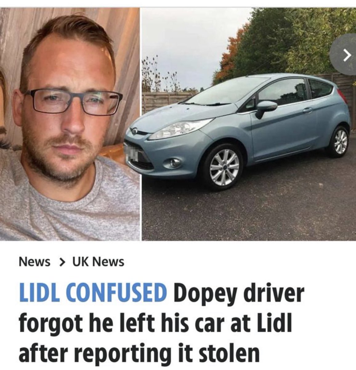 DarrenJField's tweet photo. @LidlGB Now this is one of my best friends! I mean yeah he’s a bit of an idiot! I’m not here to beg for a freebie but help a brother out! Fancy paying his parking ticket for him? I mean he’s that loyal he lives four houses away… https://t.co/e2ZVsFkIHI