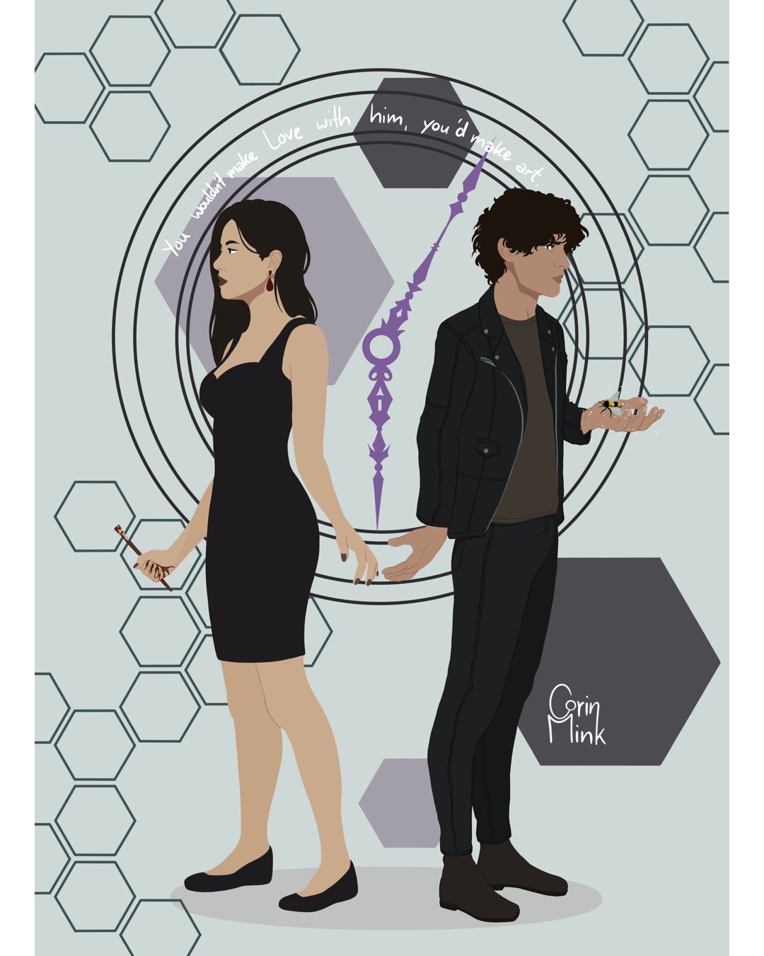 Corin Commissions Open Alone With You In The Ether This Book Was Stunning And I Can T Believe There Had Yet To Be Fanart Made For It So Here We