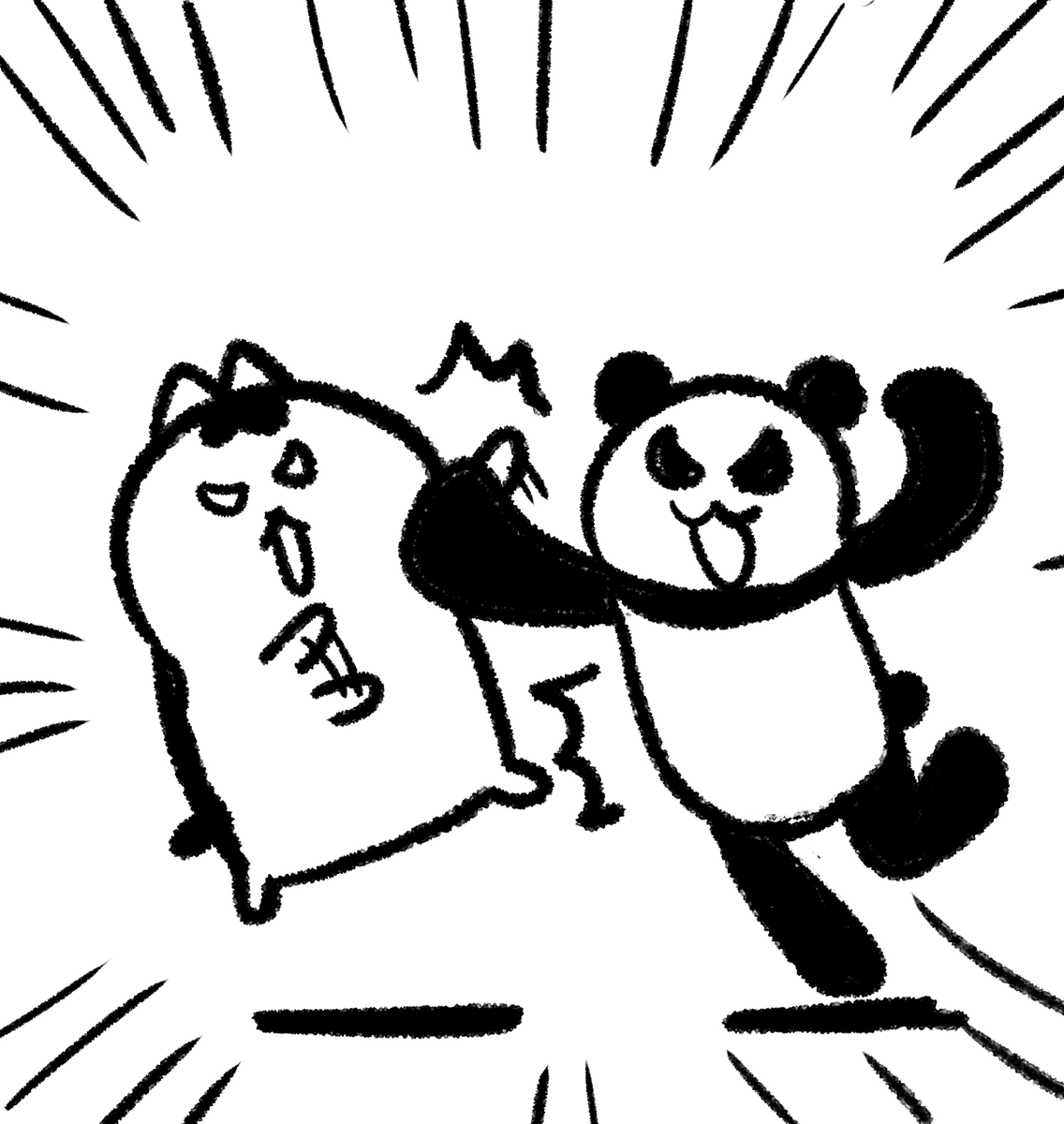 白黒対決 https://t.co/NaEIsXFpwA 