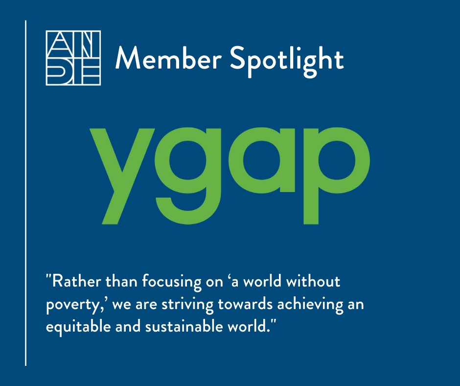 Our latest #ANDEMemberSpotlight features #ANDEMember #ygap, which works across Africa, S & SE Asia, Pacific Islands, & Australia. 

Learn more about how ygap is strengthening their focus on gender, diversity, and inclusion (GDI) and #climate programming: aspenande.medium.com/member-spotlig…
