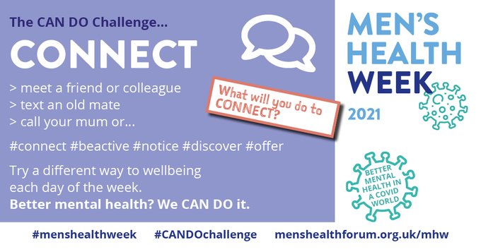 This week it's #MensHealthWeek, a cause very close to our hearts here at @Train4All. Call your mate, check in on your strong friend & be aware of any changes to your body. We absolutely LOVE the #CanDoChallenge @menshealthforum are running - give your mate a call, guys.💙