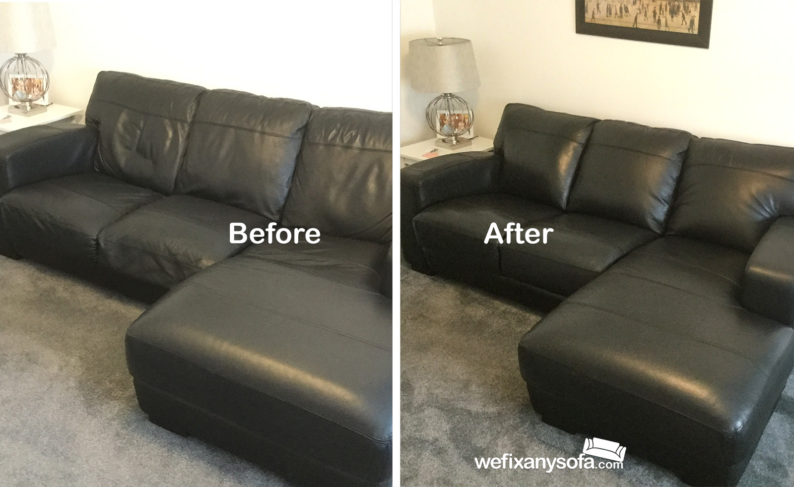 wefixanysofa on X: More sofas made like-new again! We replace