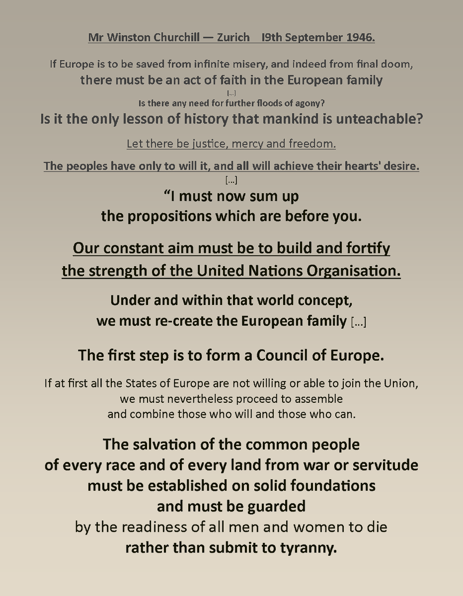 TheCartHorse1's tweet photo. @AlisonKMurray @StevePeers @WayneEllis2 Looks like the target of 2016 was the UN Charter (#CLEXIT)
17 UN #GlobalGoals were agreed in 2015.
Clement Attlee was PM when Churchill delivered his United Europe speech:
"Our constant aim must be to build and fortify the strength of the United Nations"
https://t.co/bEfcXRs4Fv https://t.co/SSKxTQD6bQ