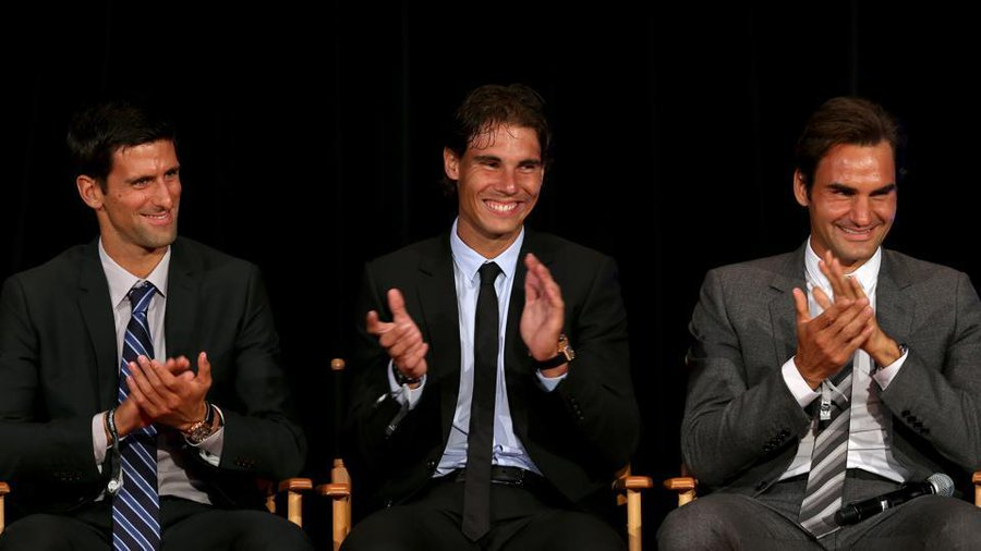 WeAreTennisFR's tweet photo. Tournois du Grand Chelem remportés, simple hommes

𝟭. 𝗙𝗲𝗱𝗲𝗿𝗲𝗿 𝟮𝟬
𝟭. 𝗡𝗮𝗱𝗮𝗹 𝟮𝟬
𝟯. 𝗗𝗷𝗼𝗸𝗼𝘃𝗶𝗰 𝟭𝟵
4. Sampras 14
5. Emerson 12 https://t.co/pgCNUDftfH