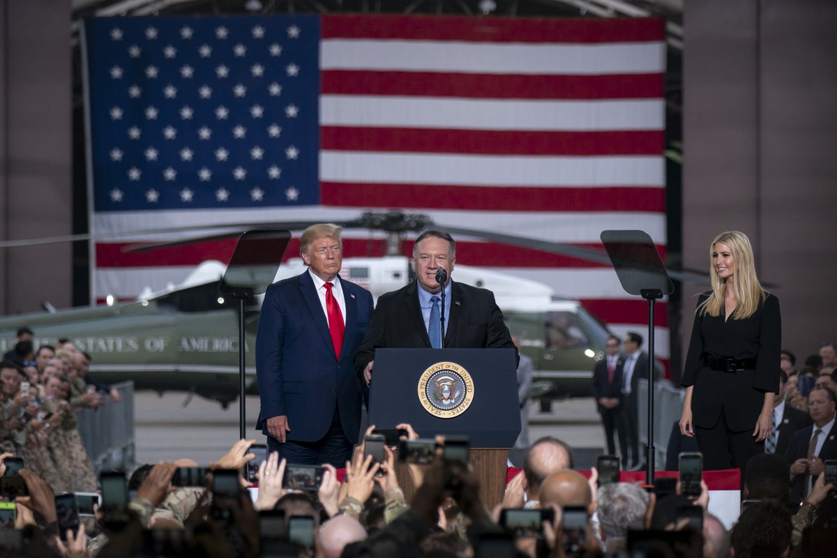 Happy birthday, President Donald Trump! Serving alongside you to put America First was an honor. Here’s to never giving up on Making America Great. 🇺🇸