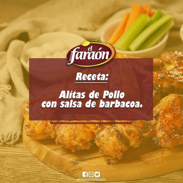 AlimentosFaraon's tweet photo. ¡Buenos días😃🌤!.
Hoy es #DíaDeRecetas 👨🏻‍🍳🗒 y les enseñaremos a preparar de una forma divertida y súper sabrosa sus Alitas de Pollo Ebenezer🍴, comencemos⤵️:

https://t.co/CR450t5TPs

#HechoPorVenezolanosParaVenezolanos 🇻🇪. https://t.co/gBSATvNZoJ