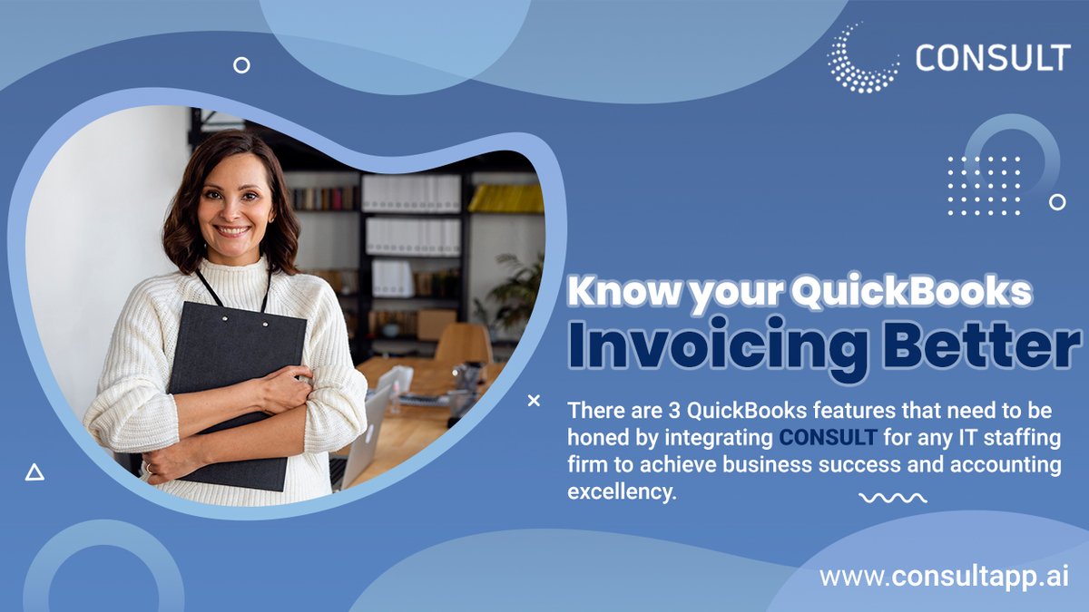 The 3 success factors of QuickBooks Invoicing;Sign-Up for free:  consultapp.ai/pricing
#invoiceautomation #automationsolutions #invoicingsoftware #invoicingapp #atkku #consult #payrollsoftware #quickbooksonline #itstaffing #accountsreceivables #accountspayables