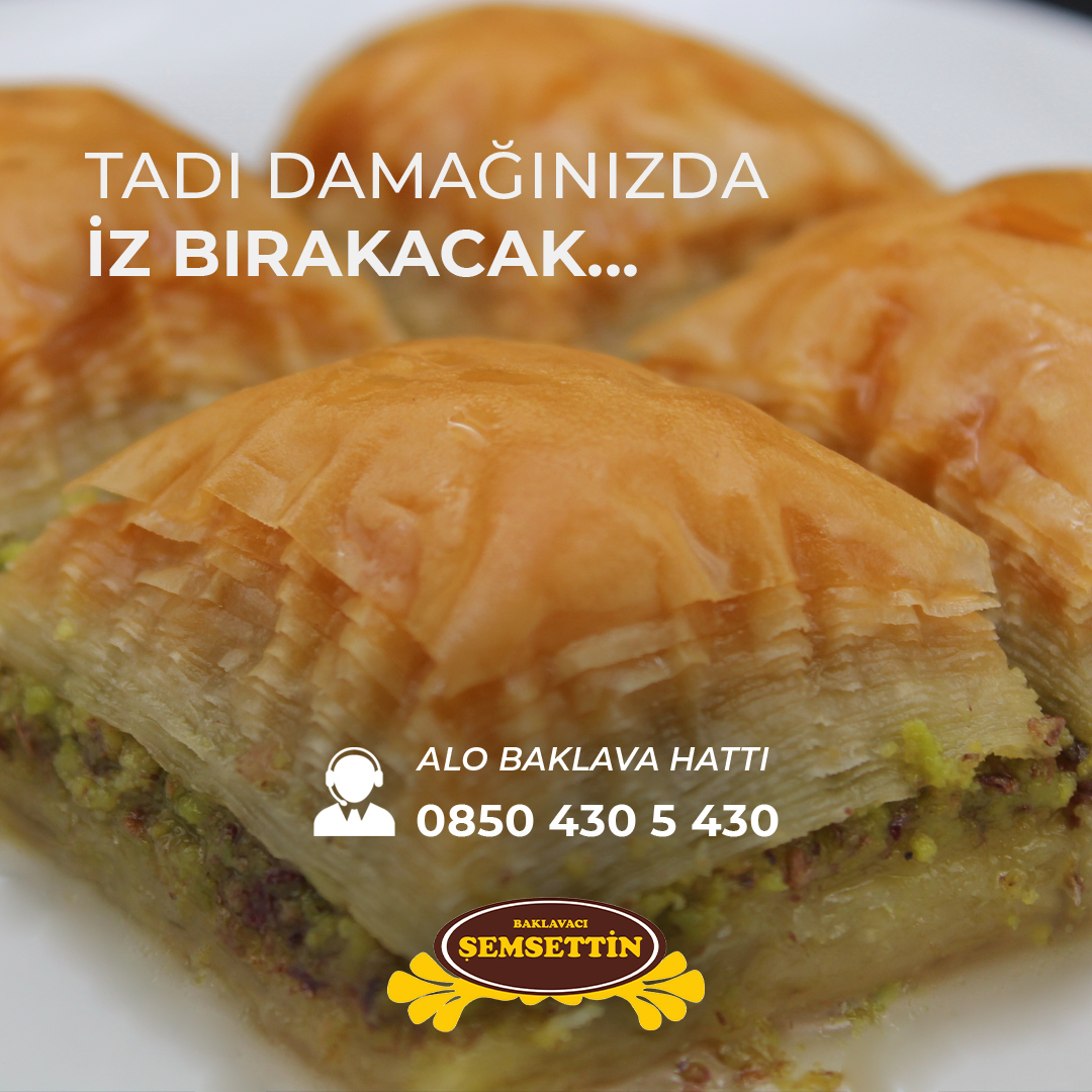 Tadı damaklarda, verdiği mutluluk kalplerde iz bırakır. 🥰
