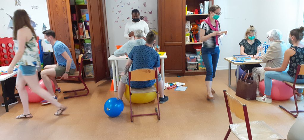 New project, first camp #HABIT_ILE in adults #MSL_IN lab