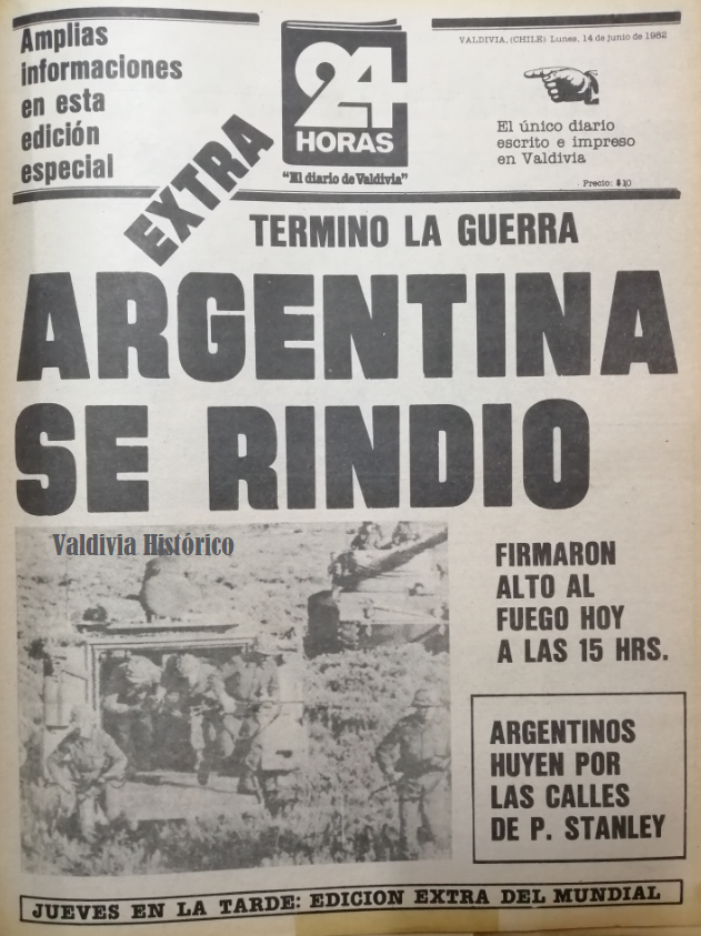 De los pibes de Malvinas, gracias selección - periodiconuevociclo