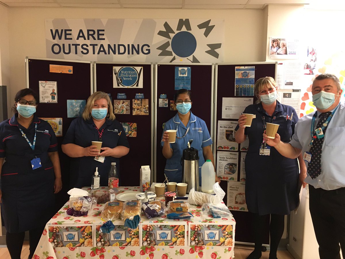 Our Adult critical care unit promoting Big Breakfast Monday@mft.nhs.uk#NHW2021