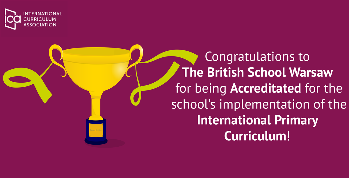 We would like to say a huge congratulations to <a href="/TBSWarsaw/">TBS Warsaw</a> for been successfully Accredited for the school’s implementation of <a href="/The_IPC/">IPC</a>!

#IPC #ICAccreditation #internationaleducation #Internationalcurriculum