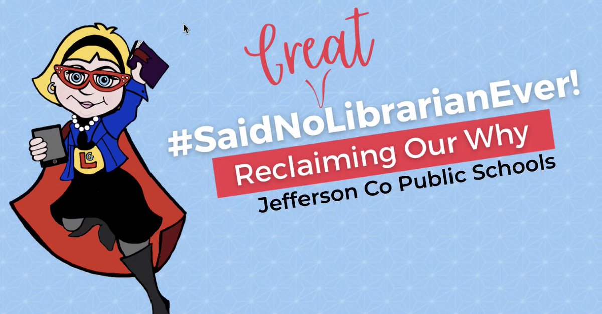 MizzBLibrary's tweet image. So lucky to learn from @jenniferlagarde AKA Library Girl! #jcpslibraries #JCPSLSA2021 @JCPSLMSDrLynn