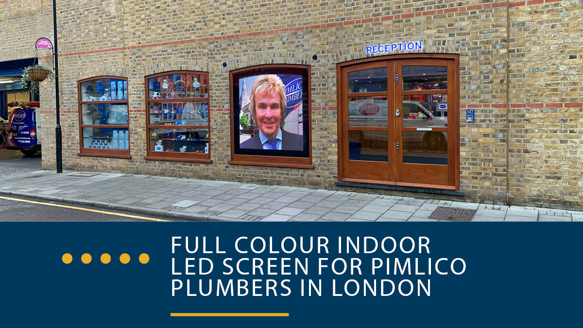 Screen installed for Charlie Mullins at Pimlico Plumbers - passers by can be impressed by Charlie and his team.
ledsynergy.co.uk/products/led-s…
#ledsigns #leddisplays #ledsynergy #ledscreens