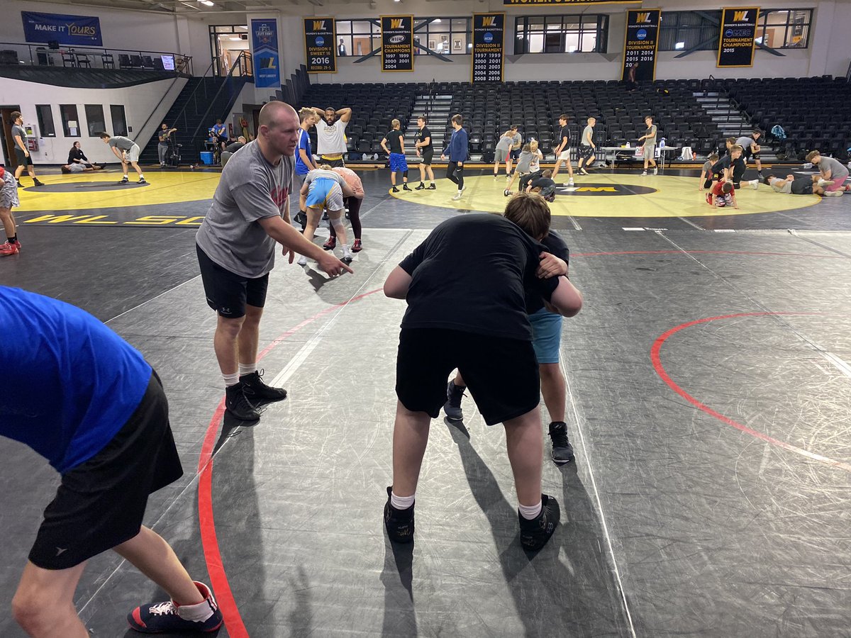 DannyIrwinWC's tweet image. 4x National Champ @RileyLeFever investing in our campers this morning! #ClimbTheHill