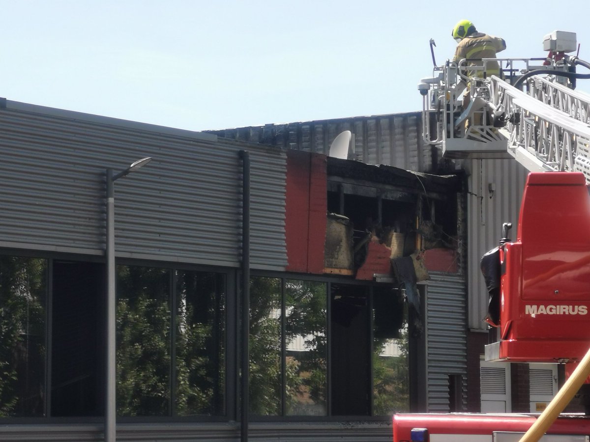 Melding brandweer Merwedeweg Zwijndrecht