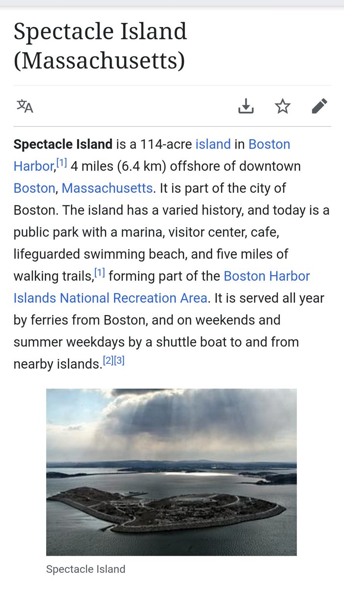 kaylamarie413's tweet photo. On Friday kids and I are going to #SpectacleIsland in the #BostonHarbor will take photos when we're on ferry and Island. Cannot wait. Going to be a beautiful day for it. https://t.co/8eExtusWvK