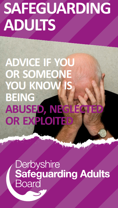 DerbyshireSAB's tweet photo. To support World Elder Abuse Awareness Day 2021 on 15 June we have resources for you to share, download or display https://t.co/AdqFgslUOF

🎥 Watch our film: https://t.co/phFic7bX6W

👀 Read our leaflet: https://t.co/PdqOGBCp3N 

 #WEAAD2021 #ConnecttoProtectDerbyshire https://t.co/hpiXzrKQgy