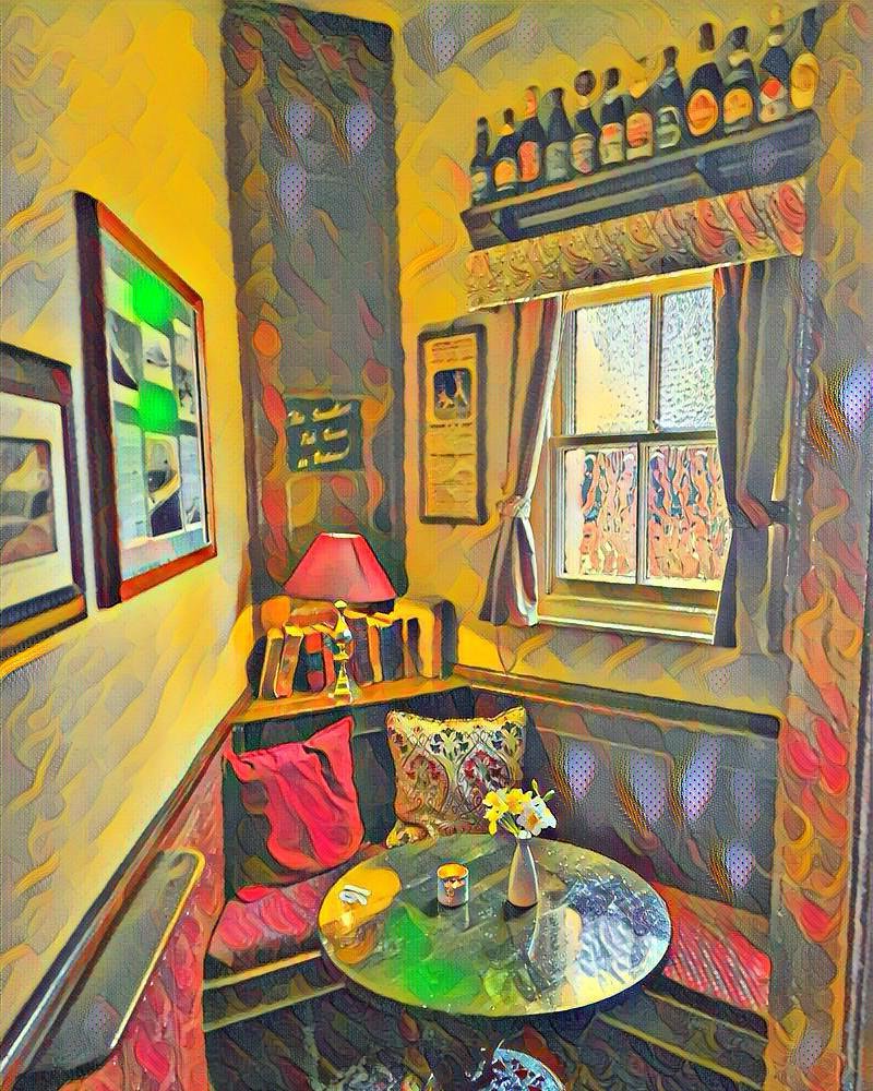 Minerva pub. Thanks to all the staff for letting me come in today and take this picture