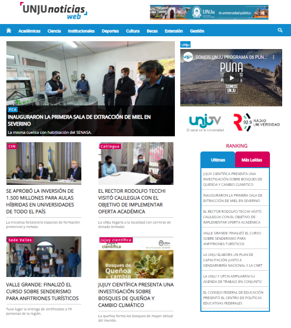 #UNJuNoticiasWeb
Empezamos la semana informados sobre el ámbito universitario en noticias.unju.edu.ar