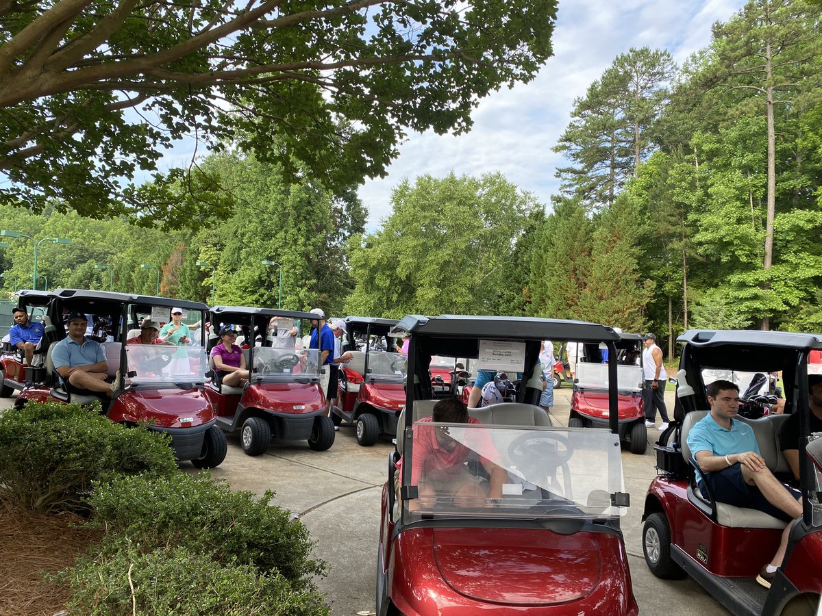 LetsCatapultCEO's tweet photo. Good way to start a Monday @jwucharlotte first post-pandemic golf classic. Thanks to all who came out to support @JWUAthleticsCLT https://t.co/7HGnIhpfvp