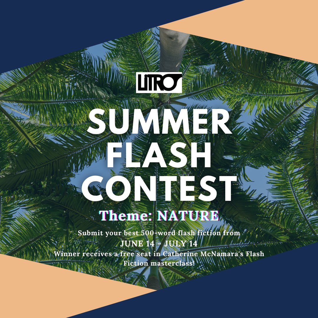 #mondaymotivation
It’s here! The #flashfiction competition of the summer.

Submit your best 500 words to us: bit.ly/Litroflash