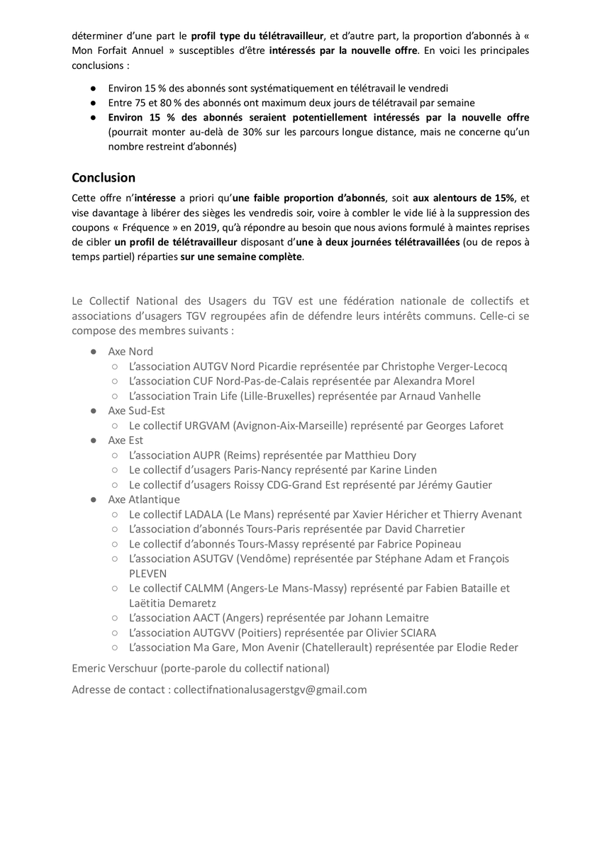 CNUTGV's tweet photo. Notre retour sur le nouveau forfait @SNCF #teletravail qui ne répond pas au besoin d'une écrasante majorité des télétravailleurs. @franceinfo @MagazineCapital @lobs @courriercadres @pourleco. À relayer à la presse locale. https://t.co/pSXsnhtOcg @alainkrakovitch @LamisseYahya https://t.co/lyHq17gwwz