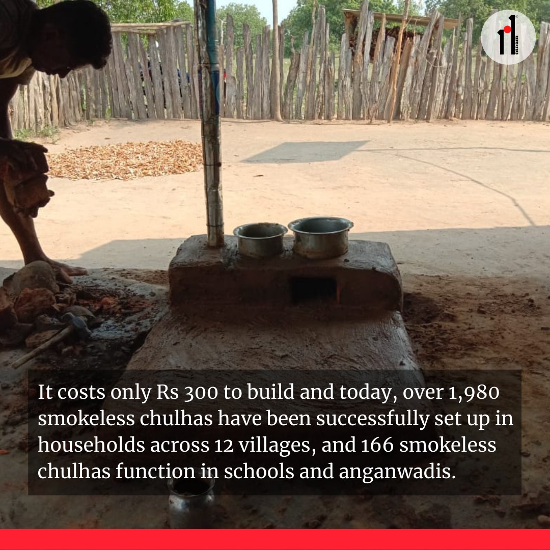 101reporters's tweet photo. Link: https://t.co/RPO8Q1jtJa
#Chhattisgarh #Bijapur #AirPollution #forests #deforestation #SaveTrees #women #RuralKitchen #Cooking #Smokeless #chulha #RuralChef #village #UjjwalaScheme #LPG #tribals
(3/3) https://t.co/R1Kd41wXN8
