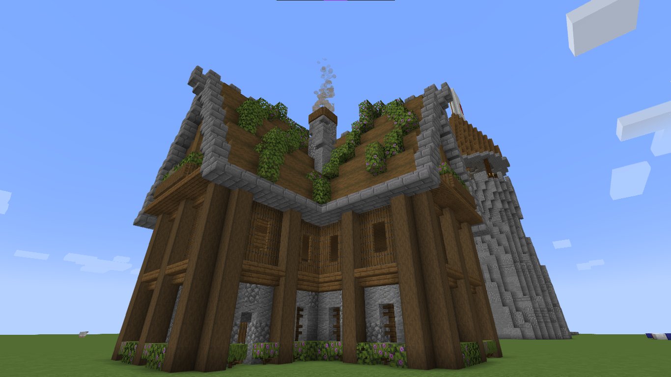 Construções Que Você Pode Fazer No Minecraft on X: Casa medieval #Minecraft   / X