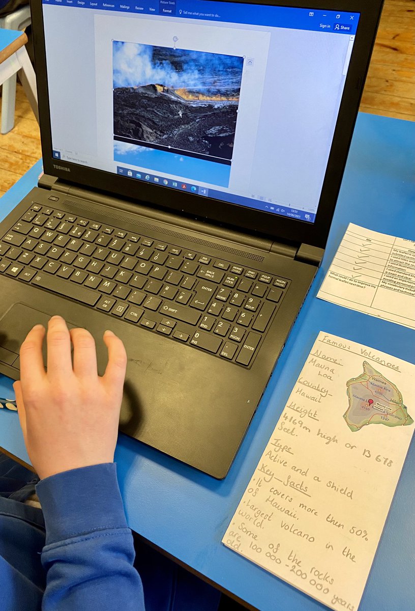 hackforthschool's tweet image. Using research, including locations from @Digimap4Schools to illustrate leaflets. Enjoying purposeful non fiction writing across the curriculum and #primarygeography with @YSJPrimary student @EYPPC_GA @Humanities2020 @jdurran #volcanoes