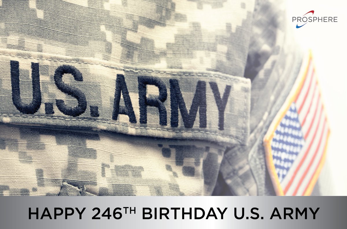 ProSphere1's tweet image. The ProSphere family wishes the U.S. Army a Happy 246th Birthday.

Celebrate the U.S. Army's birthday by visiting the National Museum of the United States Army. The museum, located at Fort Belvoir, Virginia, will reopen on June 14. To learn more, visit bit.ly/2TnxBt7.