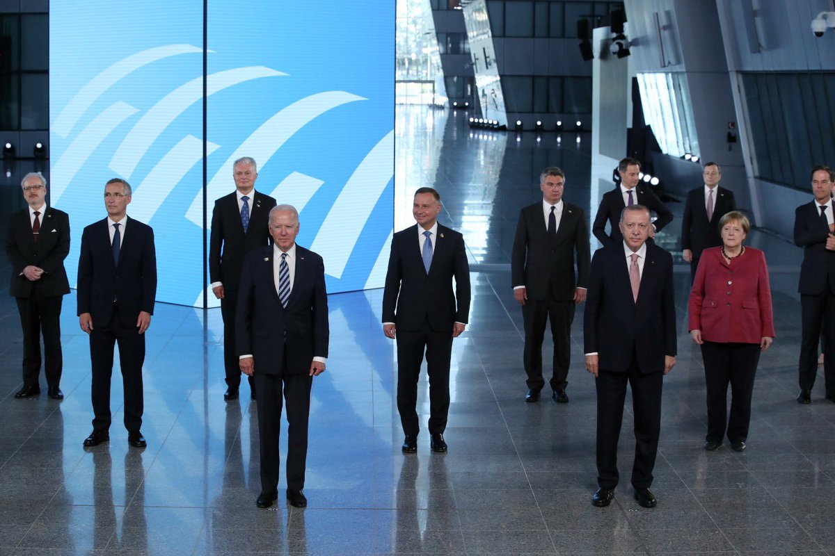 Cumhurbaşkanı @RTErdogan, Belçika’nın başkenti Brüksel’de gerçekleştirilen NATO Liderler Zirvesi ana oturumuna katıldı.