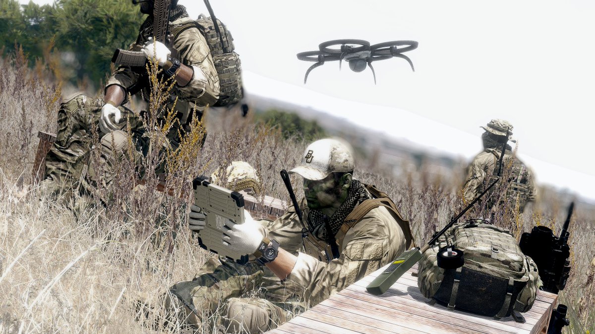 Bruggenwirth's tweet photo. Another successful Operation with @ArcaniTask ! We started a new campaign and liberating Altis (again). #Arma3 #armagrapher @Arma3official @bohemiainteract https://t.co/CKYcT9wFA8