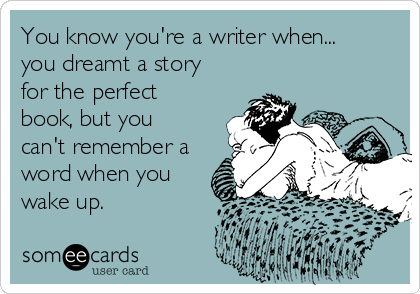 thelaceylondon's tweet image. You know you're a writer when...

#amwriting #WritingCommunity #mondaythoughts