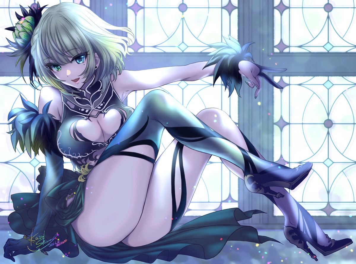 おめでとうございます～～～!!!間に合ったぁ。。!!🤣🤣🤣
#高垣楓誕生祭2021  
#高垣楓生誕祭2021 